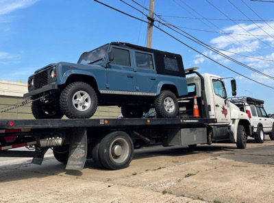 Tow truck near me Irving TX luxury vehicle towing